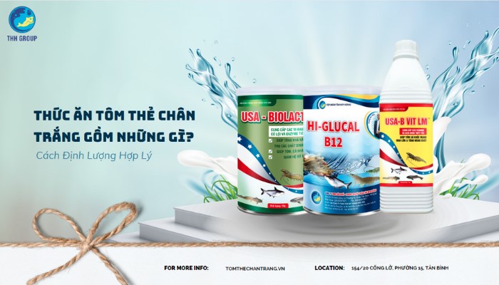 Thức Ăn Tôm Thẻ Chân Trắng Gồm Những Gì? Cách Định Lượng Hợp Lý