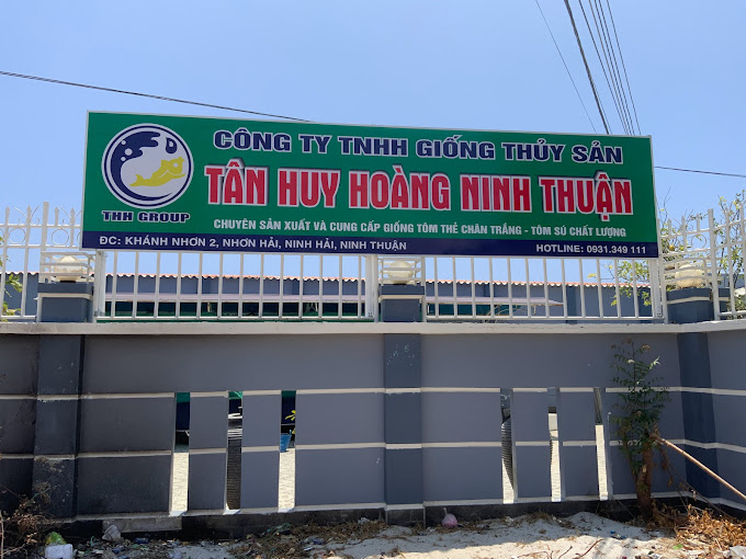 Công ty Thủy sản Tôm giống Tân Huy Hoàng Ninh Thuận