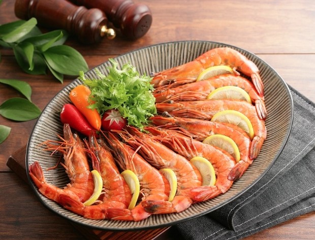 Tôm hấp giữ nguyên hương vị và dinh dưỡng